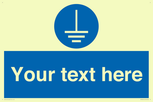 Custom Connect to Earth Sign